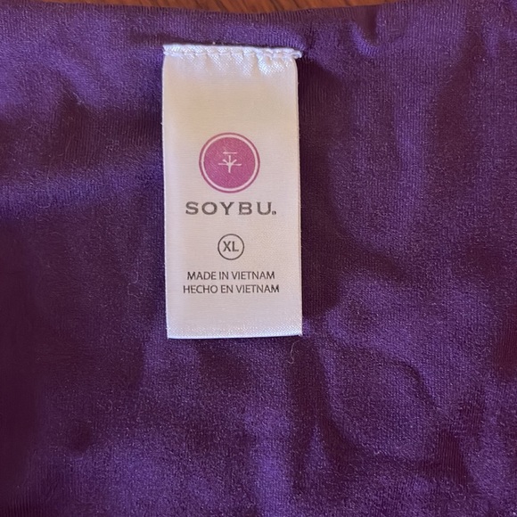 Soybu purple dress with spandex size XL - Picture 4 of 5